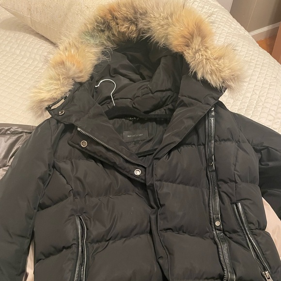 Mackage down jacket with real fur - Picture 2 of 8